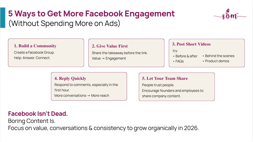 5 Ways to Get More Facebook Engagement